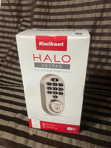 Cerrojo Electrónico Kwikset Halo Wi-fi Keypad Smart Lock New