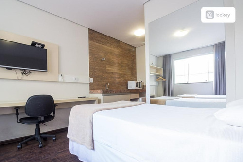 Imagem 1 de 11 de Aluguel De Flat Com 25m² E 1 Quarto - 1566