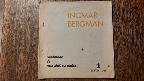 Ingmar Bergman Cuadernos De Cine Club Mercedes 1963