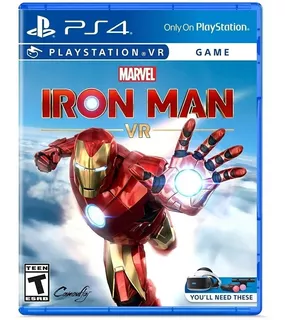 Iron Man Vr Marvel Requiere Vr Fisico Nuevo Sellado Ps4