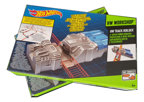 H4j4s Hot Wheels Track Builder Pista Lançador Power Mattel