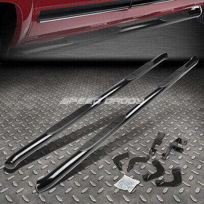 For 05-20 Toyota Tacoma Double Cab Black 3  Side Step Ne Ddq