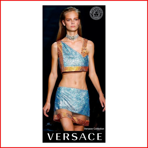 Poster Fotográfico Versace Fashion Milan - 120x60cm