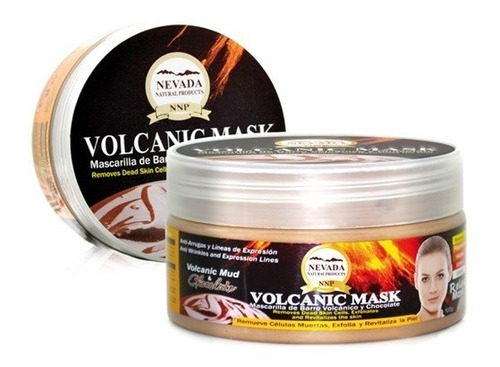 Mascarilla Barro Volcanico De Chocolate 100g Nevada