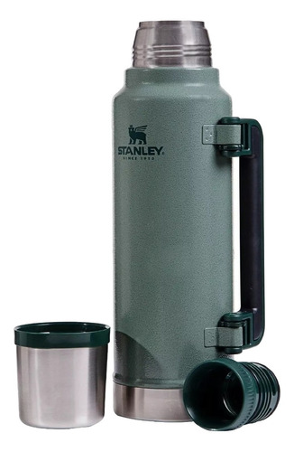 Imagen 3 de 5 de Termo Stanley Clásico 1.4 LTS Asa Plegable de acero inoxidable