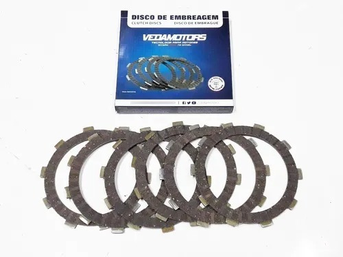 Jgo Disco Embrague Honda Biz 125  4 Discos Vedamotors