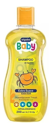 Shampoo Baby Extra Suave 200ml Baby Algabo