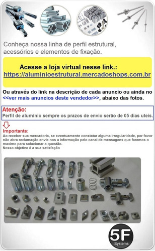 Imagem 9 de 9 de União Articulada P/ Perfil Estrutural Base 30 (tipo Bosch)