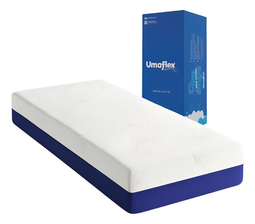 Colchão A Vacuo Umaflex Espuma Tradição Solteiro 88x188x25cm