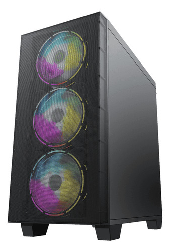 Gabinete Gamer Gamemax Aero Mini 4 Fan Hub Argb