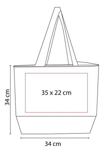10 Piezas Bolsa Ecologica Algodon Base Yute Cierre Cody