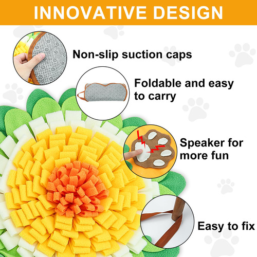 Snuffle Mat Para Perros Alfombrilla Para Perros Pequeños