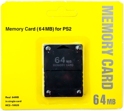 Memory Card Ps2 64mb Playstation Tarjeta De Memoria