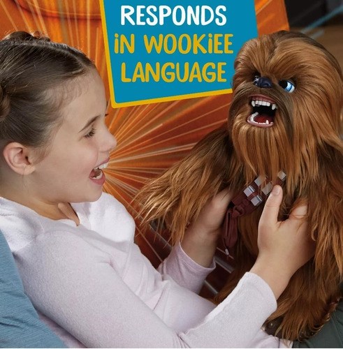 Peluche Chewie Furreal Chubacca Chubi Animatrónico Star Wars
