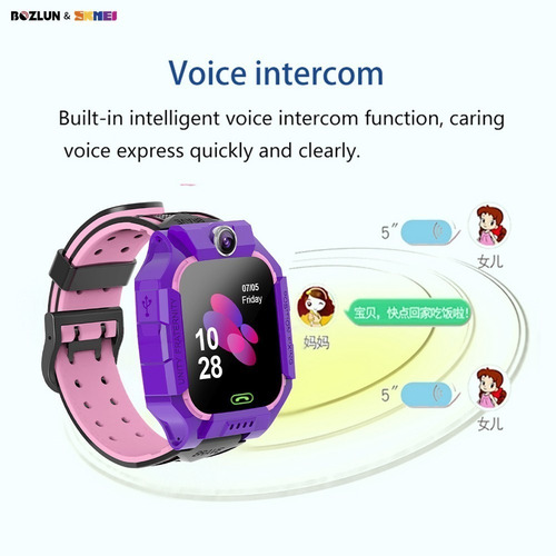 Smart Chat Remote Watch Smart Q19 Games Vídeo Para Crianças