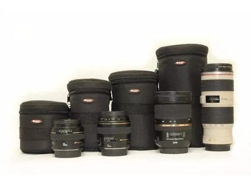 Kit Case Porta Lentes Case Bag West Canon Nikon Sony