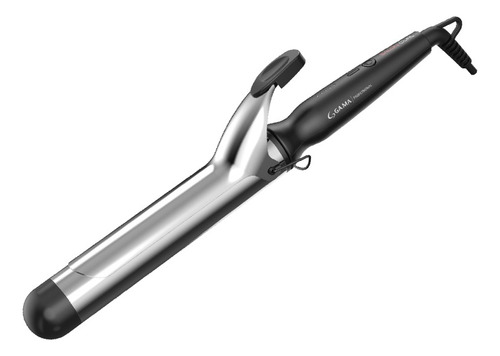 Buclera Gama Professional Salon Curl Bouncy Silk Chrome 38mm Color Negro