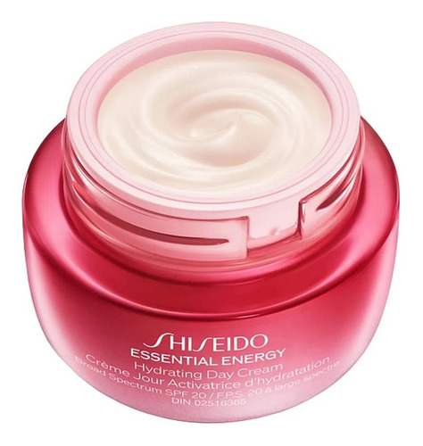 Creme Hidratante Shiseido Essential Energy Day Fps20 - 50ml Momento de aplicação Dia Tipo de pele Todo tipo de pele