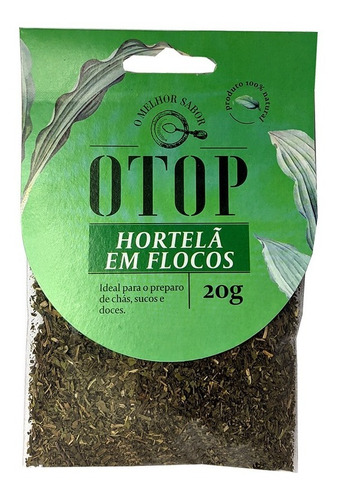 Hortelã Em Flocos 20g Otop