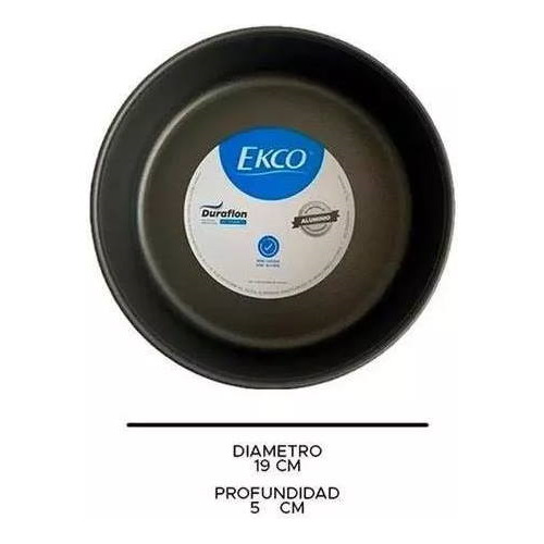 Molde Para Muffin/pastel 18 Cm Antiadherente Ekco