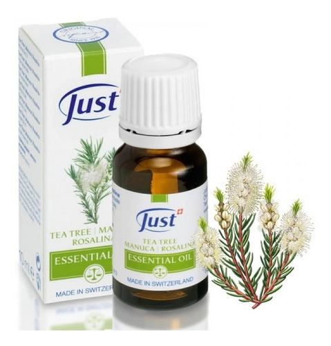 Aceite Teatree Swiss Just 10ml Regenera Desinflamatorio P4y5