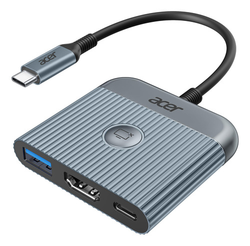 Adaptador Usb C A Hdmi Adaptador Hdmi A Tipo C 4k60hz Con Fu