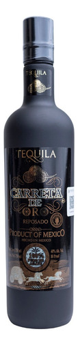 Tequila Carreta De Oro Reposado 750 Ml