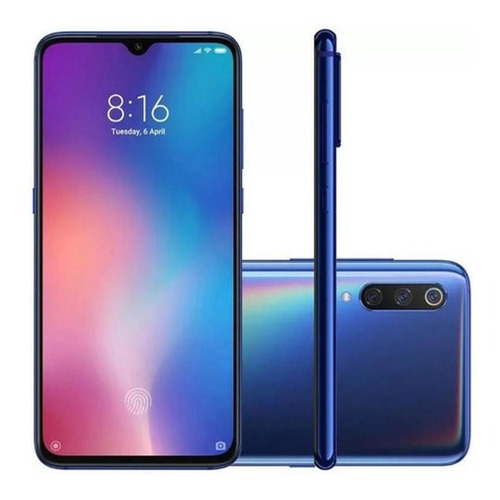 Seminovo: Xiaomi Mi 9 64gb Ocean Blue Excelente - C.store (Recondicionado)