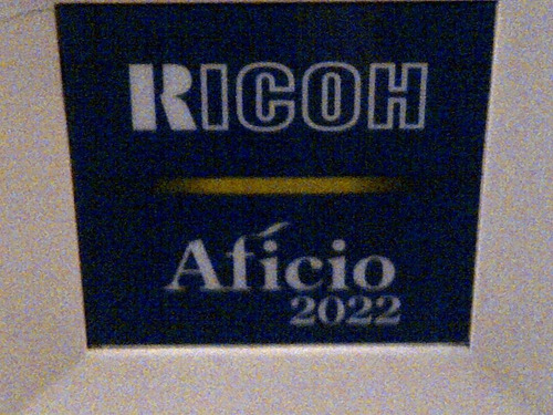 Copiadora Ricoh Aficio Deshueso (Usado)