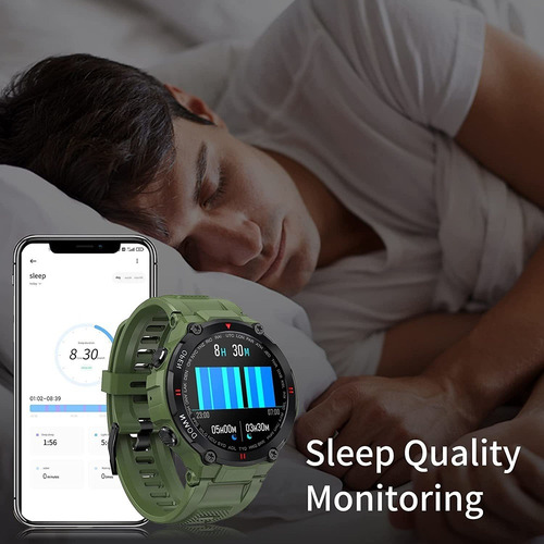 .. Reloj Inteligente Táctico Militar For Android Ios
