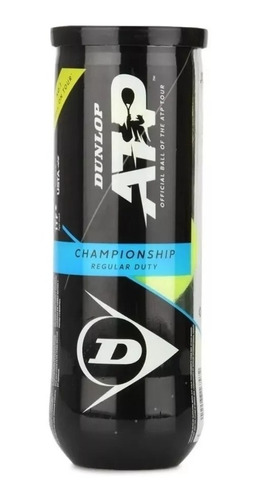 Tubo Pelotas Tenis Dunlop Atp Championship Regular Duty X3