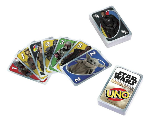 Jogo De Cartas Uno Star Wars Mandalorian - Mattel