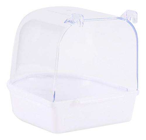 Bañera Para Loros Enjaulada, Caja De Baño Para Blanco