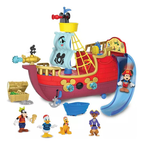 Disney Junior Mickey Mouse Funhouse Barco Pirata