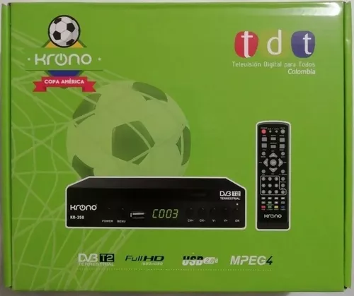 Decodificador TDT KRONO Digital HD