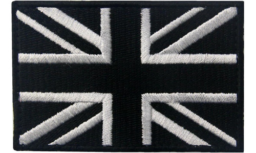 Parches Tactica British Union Jack Bordado Apliques Bandera