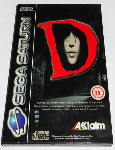 D Sega Saturn Original Completo (Usado)