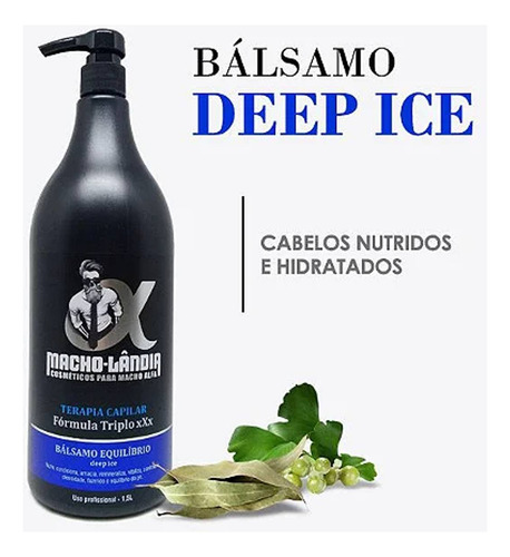 Kit Shampoo + Bálsamo Anti-caspa 1,5l | Macho-lândia
