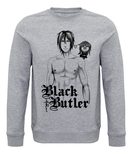 Sudadera Anime Kuroshitsuji Black Butler Husbando Sebastian 