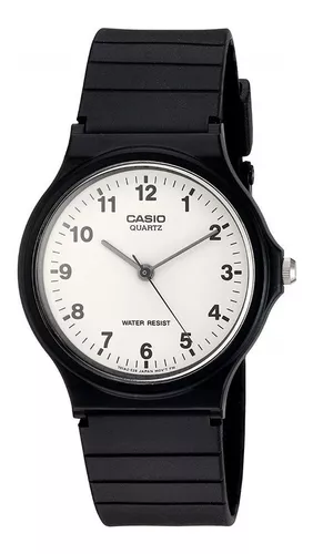 Reloj De Pulsera Casio Mq-24 Analógico Para Hombre Color Blanco Correa  Resina con Ofertas en Carrefour