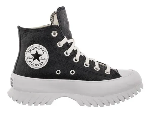 Tenis converse top de cuero
