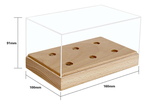 Universal Turntable Headshell Storage Box Display Box
