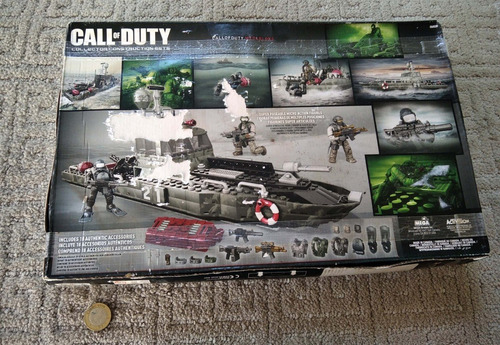 Mega Bloks Call Of Duty Coastal Intercept ( Set 2014 ) (Usado)