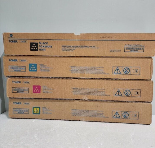 Konica Minolta Tn-629 Toner Set Yellow Magenta Cyan Blac Cch