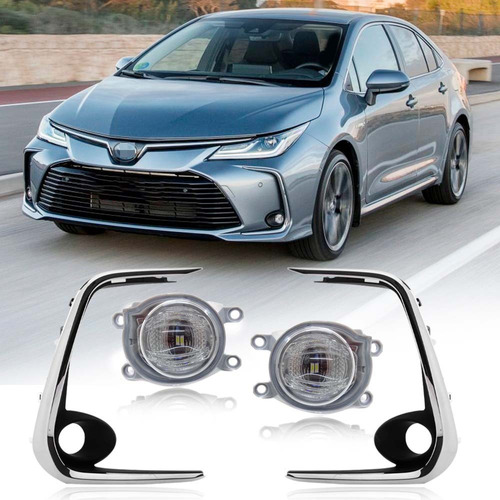 Neblineros Led Toyota Corolla Sedan 2021-2022 Kit Completo