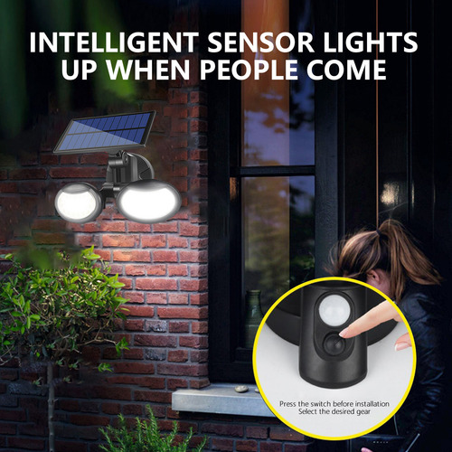Luces R Night Light Para Exteriores, 500 Lúmenes, Luces De S