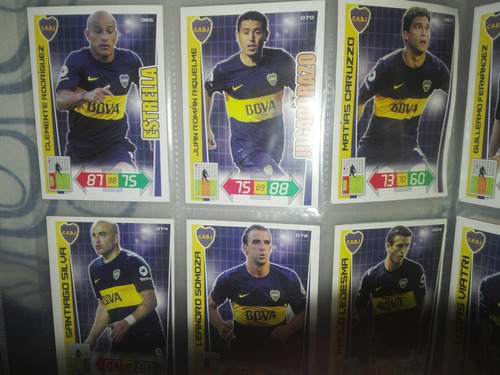 Carta Adrenalyn Boca 2013 Jugadorazo Juan Roman Riquelme