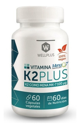 Vitamina K2 / Mk-7 | Salud Ósea + Salud Cardiovascular | 60c