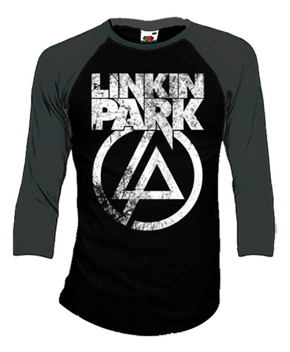 Linkin Park Playeras Manga 3/4 Para Hombre Y Mujer #22