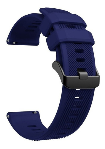 Pulsera premium para reloj inteligente Mi Watch Color (Today), color azul oscuro, 22 mm de ancho